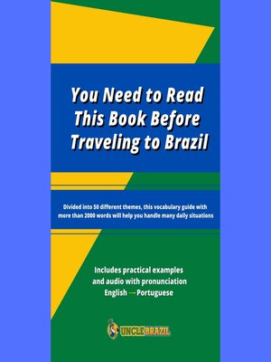 cover image of You Need to Read this Book Before Traveling to Brazil